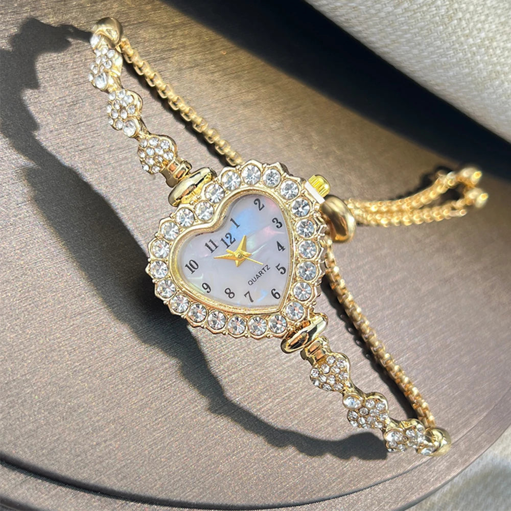 Montre Cœur Ajustable – Plusieurs Modèles ✨