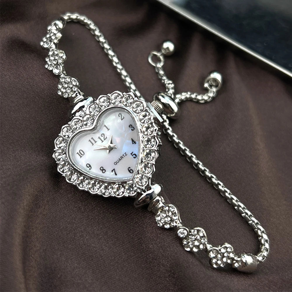 Montre Cœur Ajustable – Plusieurs Modèles ✨
