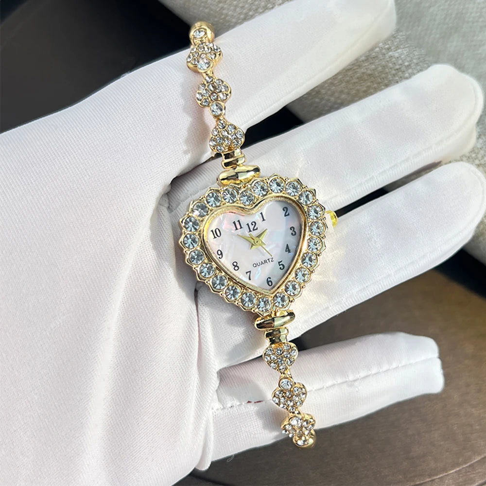 Montre Cœur Ajustable – Plusieurs Modèles ✨